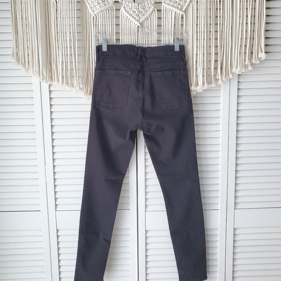 GOOD AMERICAN Good Leg Black High Rise Skinny Jean - Picture 5 of 8